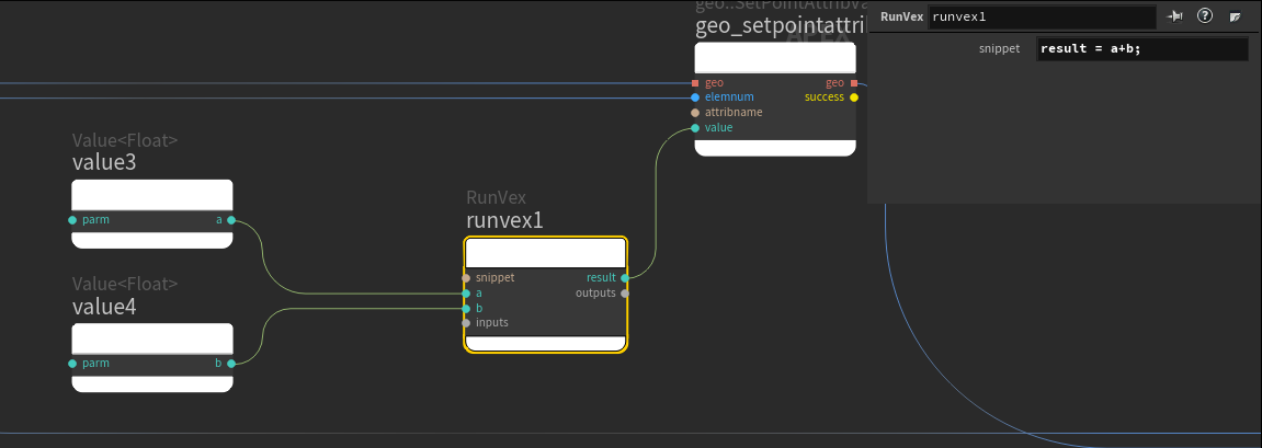 runvex node